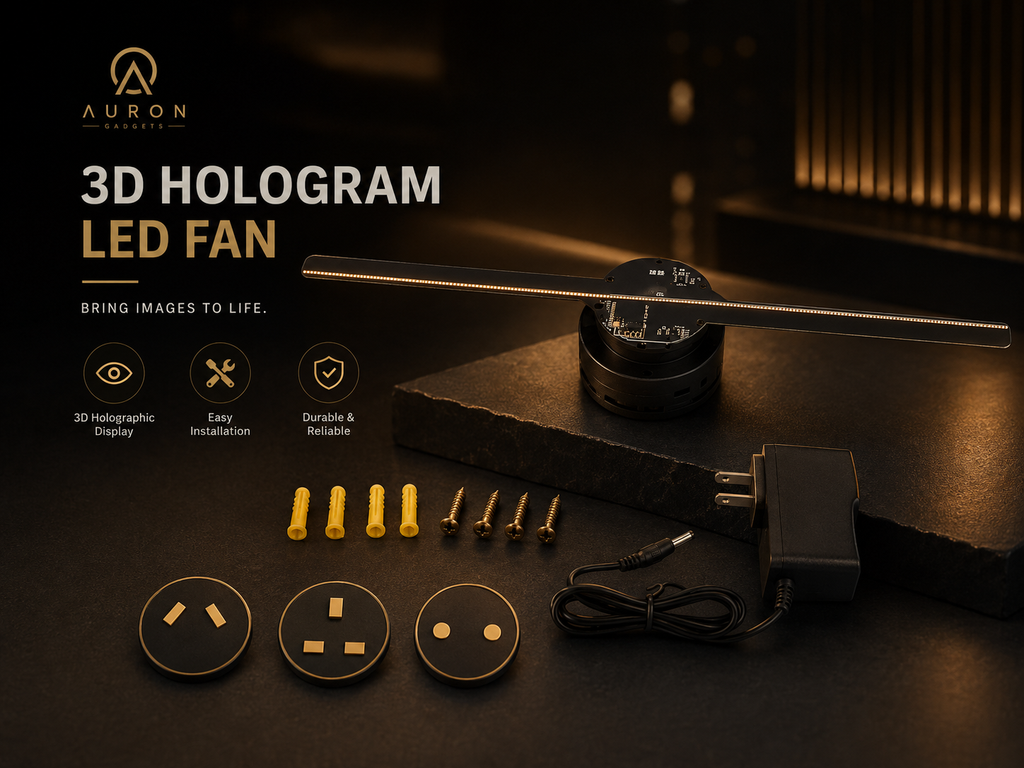 3D Hologram LED Fan